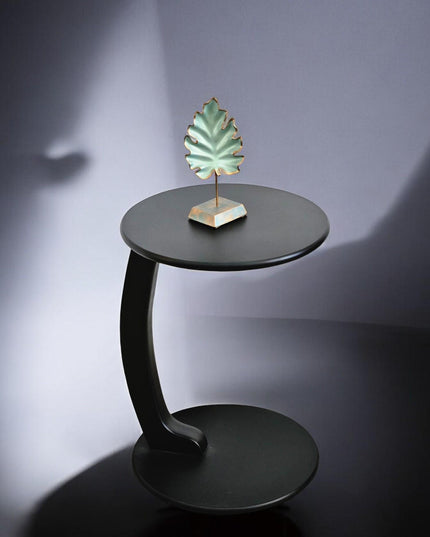 C Shaped Round Coffee Table, Wide C Coffee Table, Special Design Coffee Table, Coffee Table For Living Room, Round Side Table