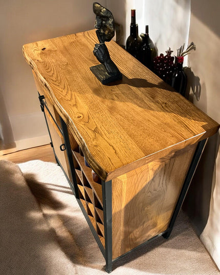 Wood Wine Rack Kitchen, Cabinet Shelf For Wine, Mini Wine Bar, Walnut Wood Wine Bar, Wood Liquor Cabinet, Wine Storage Sideboard