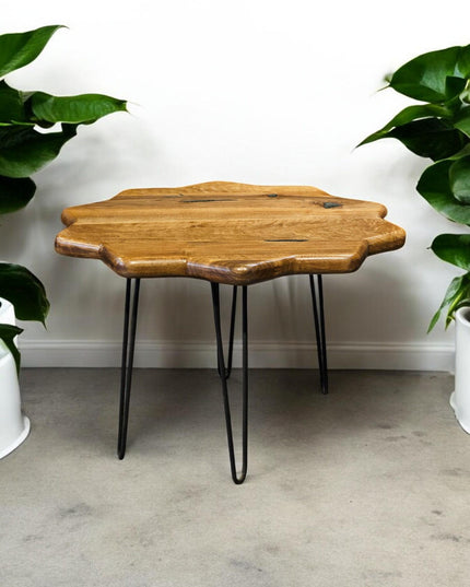 Rustic Side Tables, Live Edge Walnut Coffee Table, Rustic Round Walnut Table, Unique Coffee Table, Wood Side Table, Handcrafted Coffee table