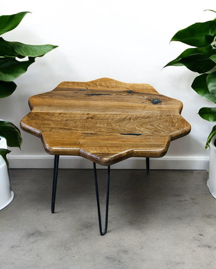 Rustic Side Tables, Live Edge Walnut Coffee Table, Rustic Round Walnut Table, Unique Coffee Table, Wood Side Table, Handcrafted Coffee table