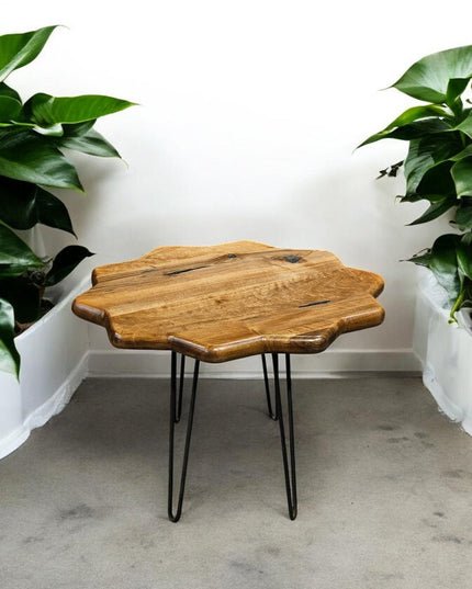 Rustic Side Tables, Live Edge Walnut Coffee Table, Rustic Round Walnut Table, Unique Coffee Table, Wood Side Table, Handcrafted Coffee table