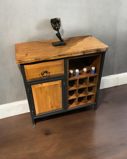 Wood Wine Rack Kitchen, Cabinet Shelf For Wine, Mini Wine Bar, Walnut Wood Wine Bar, Wood Liquor Cabinet, Wine Storage Sideboard