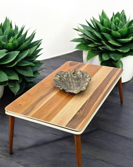 Wood Coffee Table, Natural Walnut Coffee Table, Walnut Modern Wooden Coffee Table, Mid Century Modern Coffee Table, Handmade Furniture