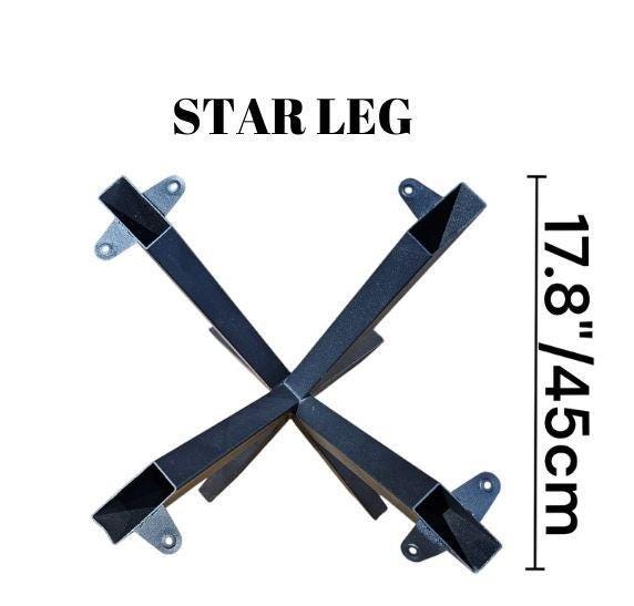 Metal Table Legs Set of , Coffee Table Metal Legs, Dining Table Metal Legs, Bench Legs, Iron Desk Legs, Industrial, X shape