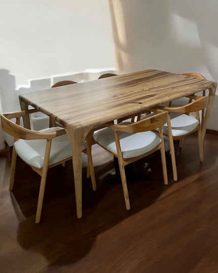 Walnut Dining Table, Dining Table, Live Edge Dining Table, Kitchen Table, Wood Table, Walnut Table, Modern Table, Handcrafted