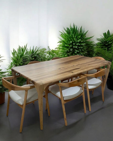 Custom Wood Dining Table, Kitchen Table, Modern Dining Table, Live Edge Dining Table, Wood Table, Walnut Table, Handcrafted