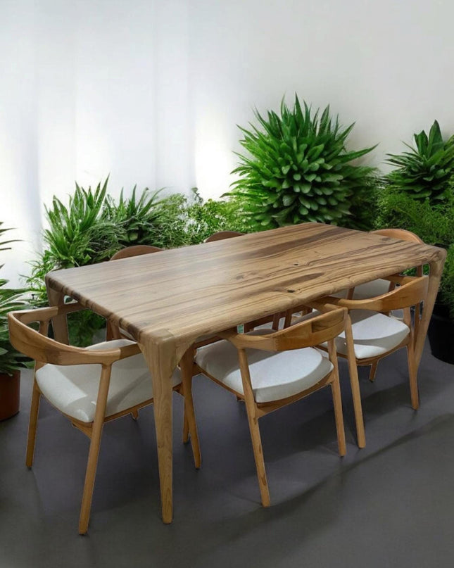 Custom Walnut Dining Table, Kitchen Table, Modern Dining Table, Live Edge Dining Table, Wood Table, Walnut Table, Handcrafted