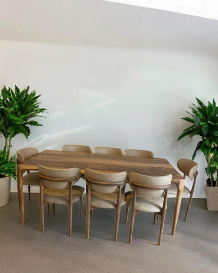 Custom Walnut Dining Table, Kitchen Table, Modern Dining Table, Live Edge Dining Table, Wood Table, Walnut Table, Handcrafted