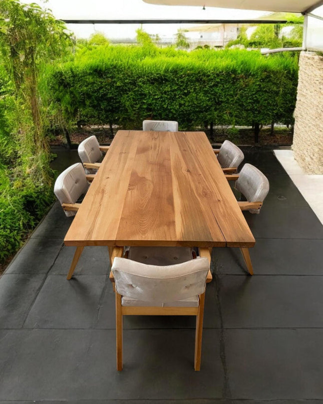 Custom Live Edge Dining Table, Modern Wood Dining Table, Dining Table, Kitchen Table, Wood Table, Walnut Table, Modern Table, Handcrafted