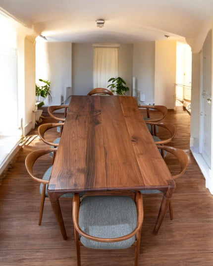 Dining Table, Live Edge Dining Table, Kitchen Table, Wood Table, Walnut Table, Modern Table, Modern Wood Dining Table, Handcrafted