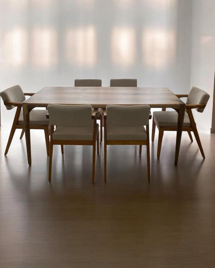 Live Edge Dining Table, Modern Wood Dining Table, Dining Table, Kitchen Table, Wood Table, Walnut Table, Modern Table, Handcrafted