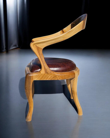 Walnut Modern Dining Chair, Walnut Dining Chair, Chairs for Living Room, Wooden Dining Chair, Kitchen Table Chairs, Walnut Dining Chair