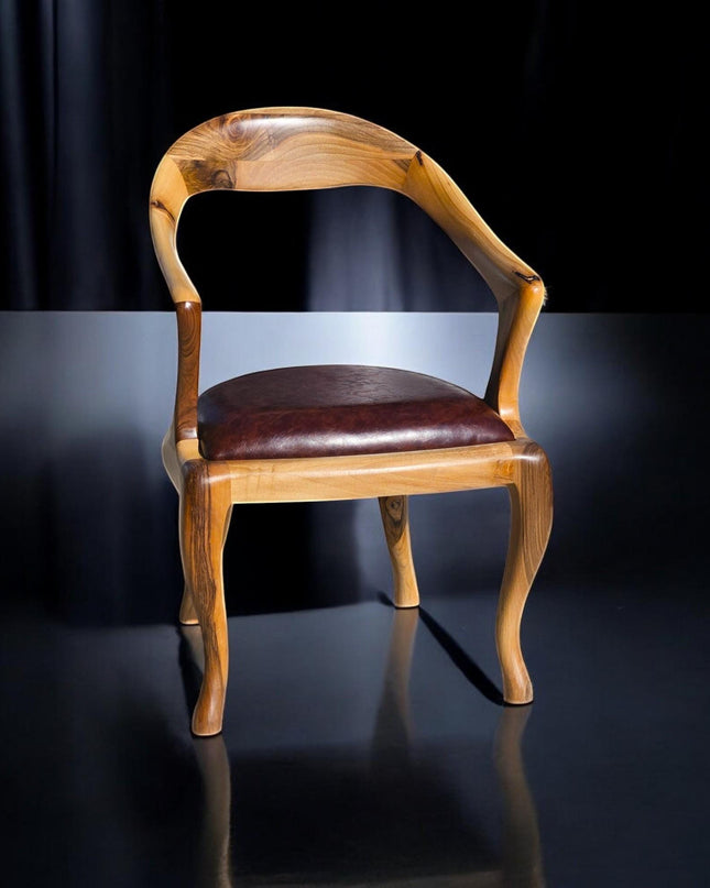 Walnut Modern Dining Chair, Walnut Dining Chair, Chairs for Living Room, Wooden Dining Chair, Kitchen Table Chairs, Walnut Dining Chair