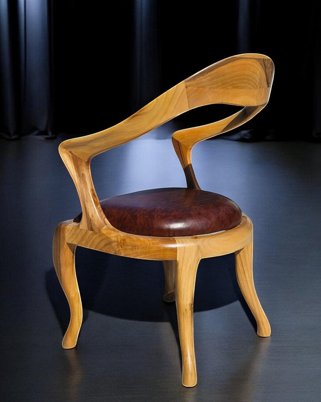 Walnut Modern Dining Chair, Walnut Dining Chair, Chairs for Living Room, Wooden Dining Chair, Kitchen Table Chairs, Walnut Dining Chair