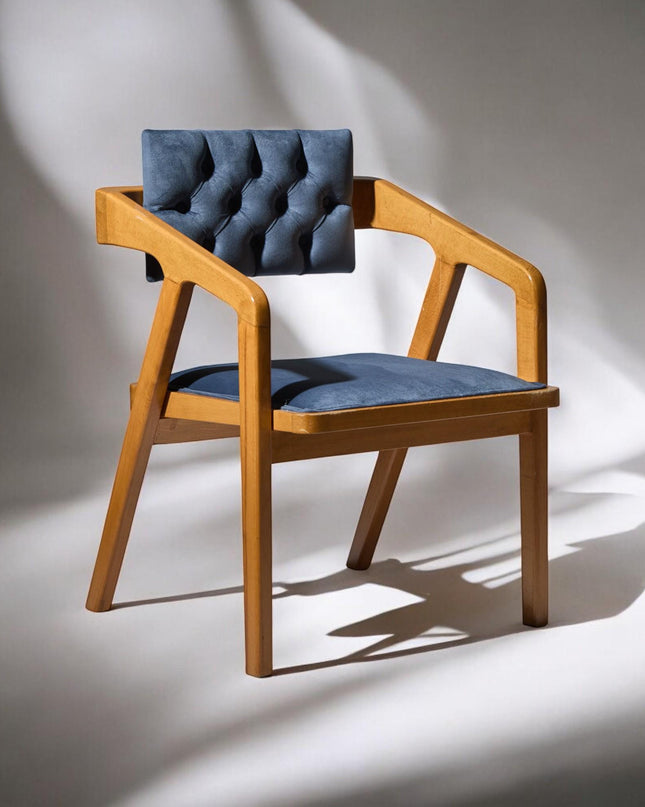 Wooden Dining Chair, Chairs for Living Room, Modern Dining Chair, Wood Dining Chair, Kitchen Table Chairs, Dining Chair with Wooden Arms