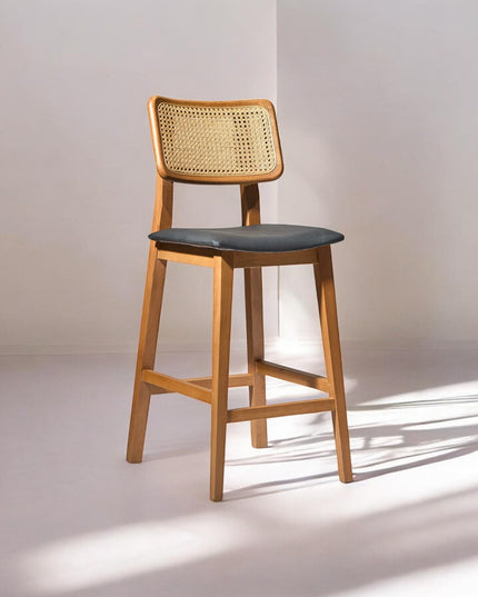 Wooden Bar Chair, High Bar Chair, Bar Chair, Solid Bar Chair, Woden Bar Chair, Handmade Bar Chair, 4 Legged Bar Chair, Tree Bar Chair