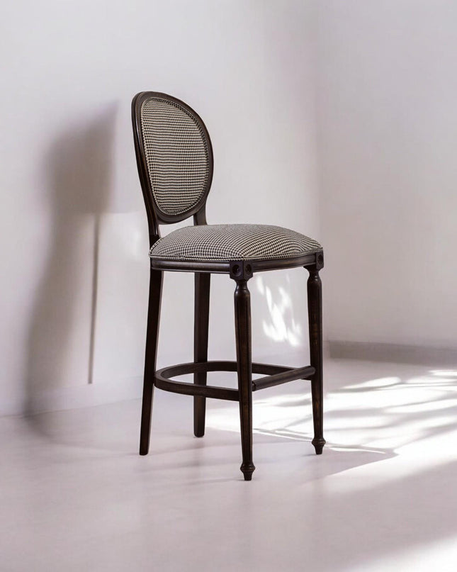 Wooden Bar Chair, High Bar Chair, Bar Chair, Solid Bar Chair, Woden Bar Chair, Handmade Bar Chair, 4 Legged Bar Chair, Tree Bar Chair