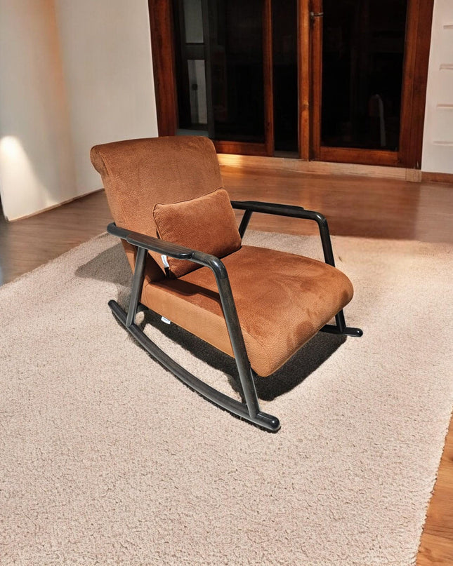 Handmade Rocking Chair, Wood Chair, Rocking Chair, Book Reading Chair, Peaceful Corner Chair, Relaxing Chair, Unique Wood Rocking Chair