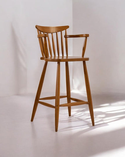 Wooden Bar Chair, High Bar Chair, Bar Chair, Solid Bar Chair, Woden Bar Chair, Handmade Bar Chair, 4 Legged Bar Chair, Tree Bar Chair