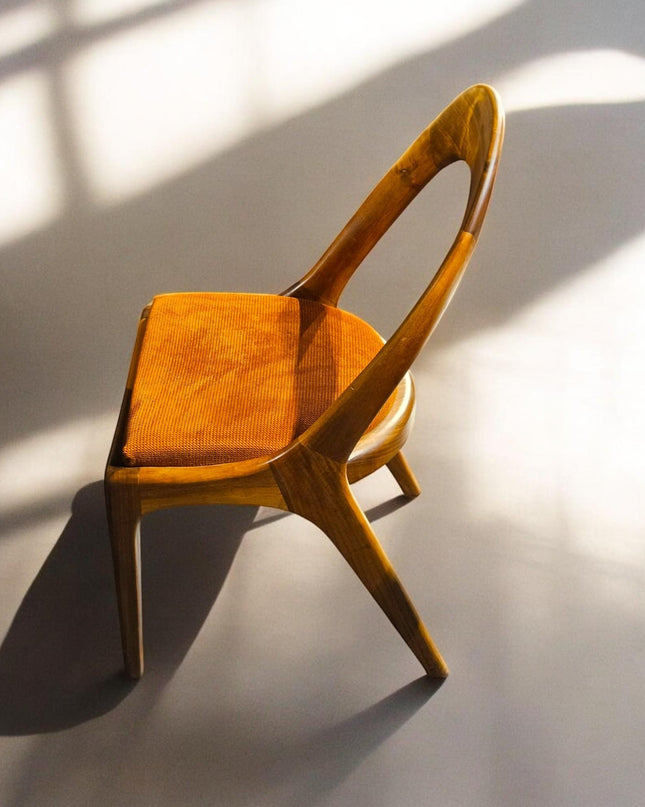 Wooden Dining Chair, Chairs for Living Room, Modern Dining Chair, Walnut Dining Chair, Kitchen Table Chairs, Dining Chair with Wooden Arms