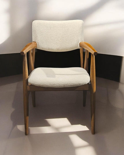 Wooden Dining Chair, Rattan Dining Chair, Modern Dining Chair, Chairs for Living Room, Kitchen Table Chairs, Dining Chair with Wooden Arms