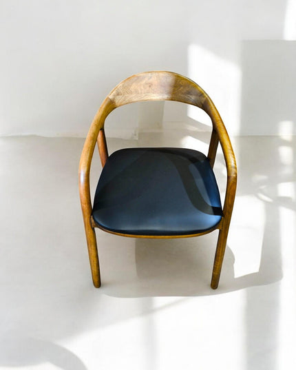 Walnut Dining Chair, Modern Dining Chair, Chairs for Living Room, Wooden Dining Chair, Kitchen Table Chairs, Dining Chair with Wooden Arms