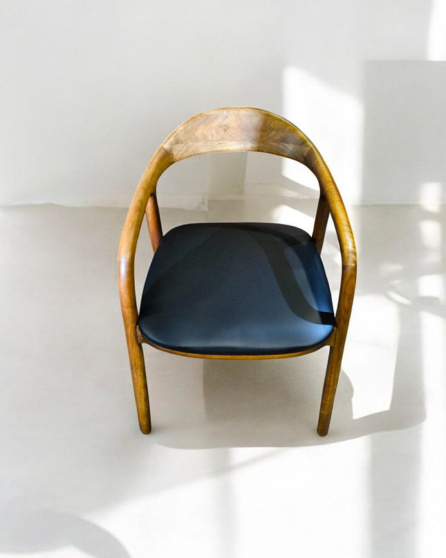 Walnut Dining Chair, Modern Dining Chair, Chairs for Living Room, Wooden Dining Chair, Kitchen Table Chairs, Dining Chair with Wooden Arms