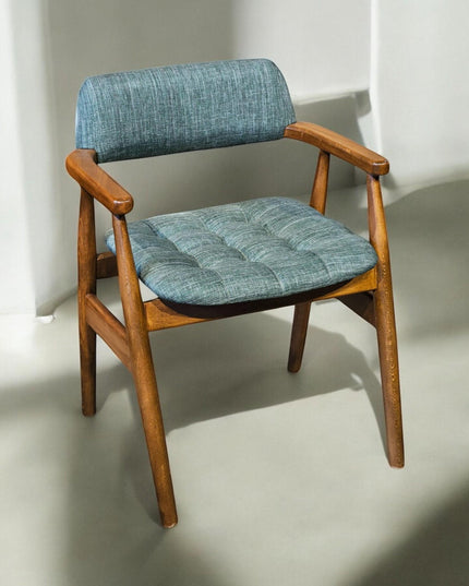 Wood Handmade  Chair, Mid Century Modern Dining Chair, Vintage Dining and Living Room Chairs, Wooden Rattan Dine Chair,