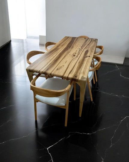 Wooden Kitchen Table, Live Edge Walnut Dining Table, Farmhouse Kitchen Table, Walnut Wood Dining Table,  Wood Table, Walnut Table