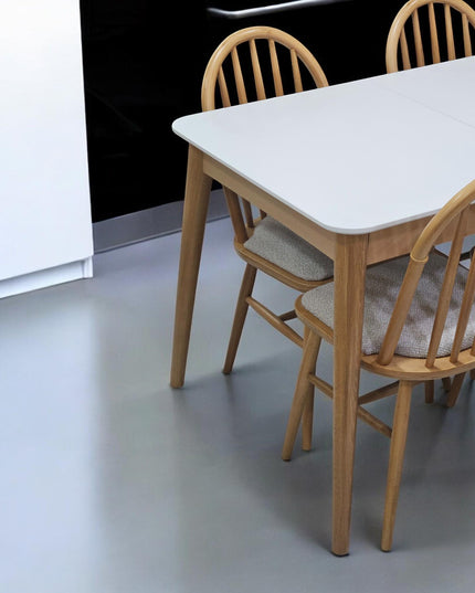 Expandable Dining Table, Extendable Wood Dining Table – Modern Mid-Century Design For Dining Rooms, Expandable Kitchen Table