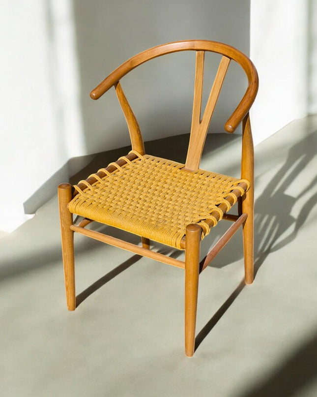 Rattan Dining Chair, Chairs for Living Room, Modern Dining Chair, Beech Tree Dining Chair, Kitchen Table Chairs, Dining Chair with Wooden