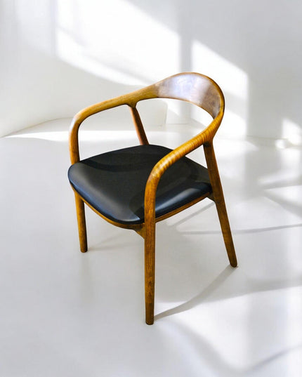 Walnut Dining Chair, Modern Dining Chair, Chairs for Living Room, Wooden Dining Chair, Kitchen Table Chairs, Dining Chair with Wooden Arms