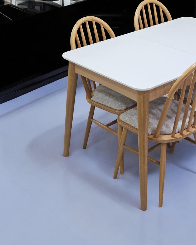 Expandable Dining Table, Extendable Wood Dining Table – Modern Mid-Century Design For Dining Rooms, Expandable Kitchen Table