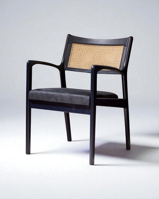 Handmade Solid Wood Dining Chair, Modern Kitchen & Living Room Chair Wooden Armchair