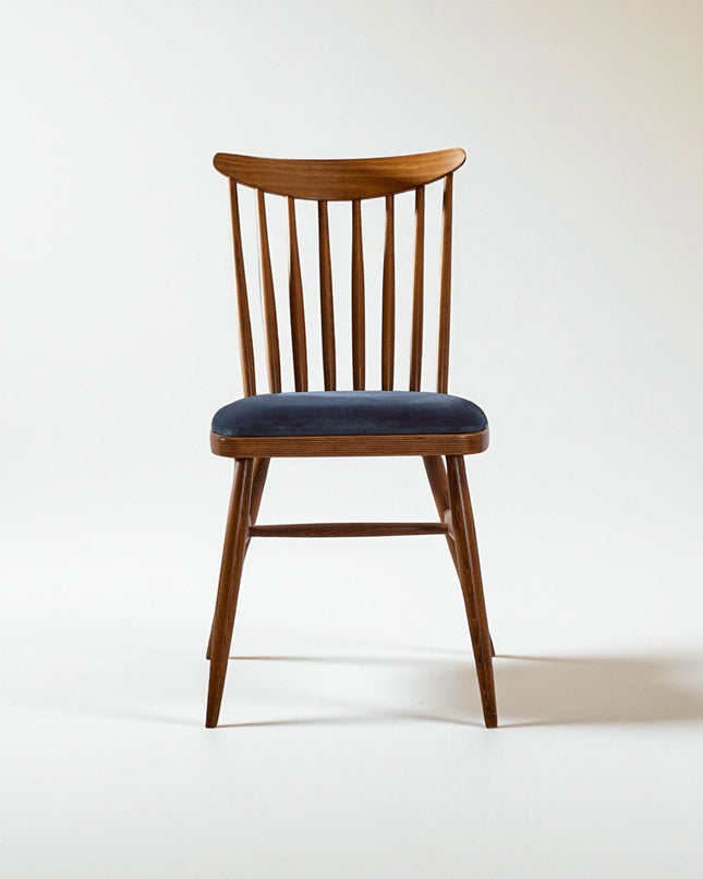 Handmade Wooden Dining Chair with Arms: Modern Kitchen & Living Room Seating