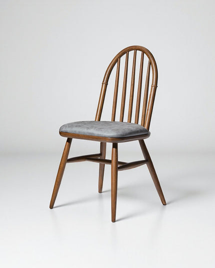 Handmade Wooden Dining Chair with Arms: Modern Kitchen & Living Room Seating
