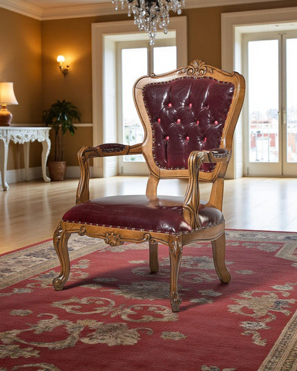 Handmade Bergère Armchair – Turkish Artisanal Craftsmanship, Elegant and Stylish Design