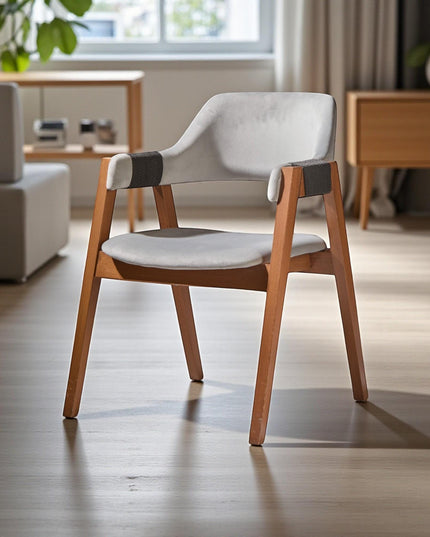 Handcrafted Solid Wood Dining Chair: Modern Kitchen & Dining Room Seating
