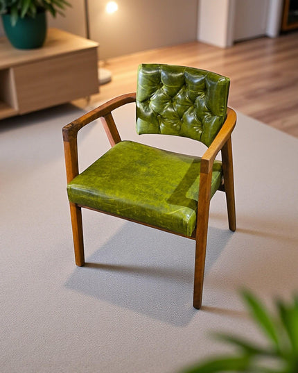 Handcrafted Solid Wood Dining Chair: Modern Kitchen & Dining Room Seating